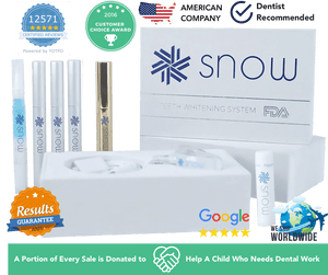 SISTEMA EM CASA SNOW TEETH WHITENING™ [‘KIT’ COMPLETO]