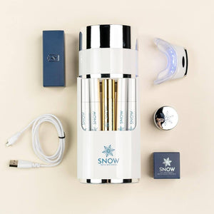 Dual-light, WIRELESS, Self-Sanitizing Snow® Smart Teeth Whitening At-Home System